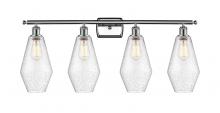  516-4W-PC-G654-7 - Cindyrella - 4 Light - 37 inch - Polished Chrome - Bath Vanity Light