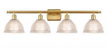  516-4W-SG-G422 - Arietta - 4 Light - 38 inch - Satin Gold - Bath Vanity Light