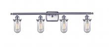  516-4W-SN-232-CL - Kingsbury - 4 Light - 34 inch - Brushed Satin Nickel - Bath Vanity Light