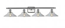  516-4W-SN-G132 - Orwell - 4 Light - 38 inch - Brushed Satin Nickel - Bath Vanity Light