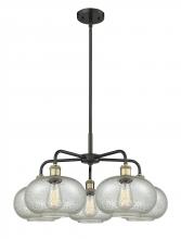  516-5CR-BAB-G249 - Gorham - 5 Light - 28 inch - Black Antique Brass - Chandelier