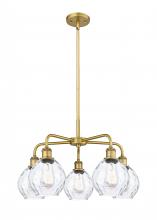  516-5CR-BB-G362 - Waverly - 5 Light - 24 inch - Brushed Brass - Chandelier