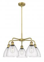  516-5CR-BB-GBD-754 - Bristol - 5 Light - 26 inch - Brushed Brass - Chandelier