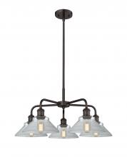  516-5CR-OB-G132 - Orwell - 5 Light - 26 inch - Oil Rubbed Bronze - Chandelier