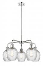  516-5CR-PC-G292 - Salina - 5 Light - 24 inch - Polished Chrome - Chandelier