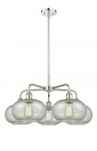  516-5CR-PN-G249 - Gorham - 5 Light - 28 inch - Polished Nickel - Chandelier