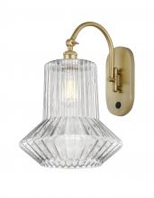  518-1W-SG-G212 - Springwater - 1 Light - 12 inch - Satin Gold - Sconce