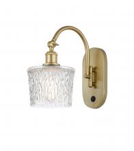  518-1W-SG-G402 - Niagara - 1 Light - 7 inch - Satin Gold - Sconce