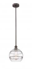  616-1S-OB-G556-10CL - Rochester - 1 Light - 10 inch - Oil Rubbed Bronze - Cord hung - Mini Pendant