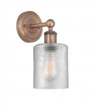  616-1W-AC-G112 - Cobbleskill - 1 Light - 5 inch - Antique Copper - Sconce