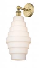  616-1W-BB-G671-8 - Cascade - 1 Light - 8 inch - Brushed Brass - Sconce