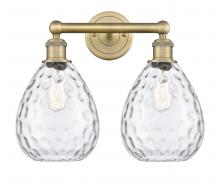  616-2W-BB-G372 - Waverly - 2 Light - 17 inch - Brushed Brass - Bath Vanity Light