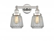  616-2W-PN-G142 - Chatham - 2 Light - 16 inch - Polished Nickel - Bath Vanity Light