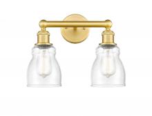  616-2W-SG-G394 - Ellery - 2 Light - 14 inch - Satin Gold - Bath Vanity Light