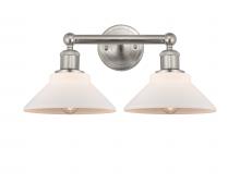  616-2W-SN-G131 - Orwell - 2 Light - 17 inch - Brushed Satin Nickel - Bath Vanity Light