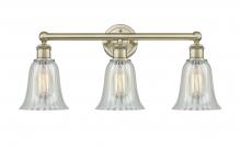  616-3W-AB-G2811 - Hanover - 3 Light - 24 inch - Antique Brass - Bath Vanity Light