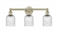  616-3W-AB-G559-5SDY - Bridal Veil - 3 Light - 23 inch - Antique Brass - Bath Vanity Light