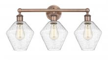  616-3W-AC-G654-8 - Cindyrella - 3 Light - 26 inch - Antique Copper - Bath Vanity Light