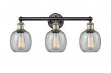  616-3W-BAB-G104 - Belfast - 3 Light - 24 inch - Black Antique Brass - Bath Vanity Light