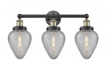  616-3W-BAB-G165 - Geneseo - 3 Light - 25 inch - Black Antique Brass - Bath Vanity Light