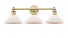  616-3W-BB-G131 - Orwell - 3 Light - 26 inch - Brushed Brass - Bath Vanity Light