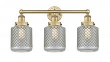  616-3W-BB-G262 - Stanton - 3 Light - 24 inch - Brushed Brass - Bath Vanity Light