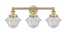  616-3W-BB-G534 - Oxford - 3 Light - 25 inch - Brushed Brass - Bath Vanity Light