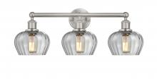  616-3W-SN-G92 - Fenton - 3 Light - 25 inch - Brushed Satin Nickel - Bath Vanity Light