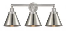  616-3W-SN-M13-SN - Appalachian - 3 Light - 26 inch - Brushed Satin Nickel - Bath Vanity Light