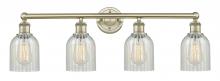  616-4W-AB-G2511 - Caledonia - 4 Light - 32 inch - Antique Brass - Bath Vanity Light