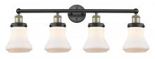  616-4W-BAB-G191 - Bellmont - 4 Light - 33 inch - Black Antique Brass - Bath Vanity Light