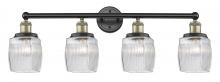  616-4W-BAB-G302 - Colton - 4 Light - 33 inch - Black Antique Brass - Bath Vanity Light