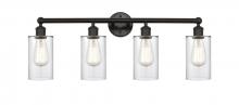  616-4W-OB-G802 - Clymer - 4 Light - 31 inch - Oil Rubbed Bronze - Bath Vanity Light