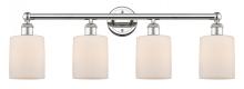  616-4W-PN-G111 - Cobbleskill - 4 Light - 32 inch - Polished Nickel - Bath Vanity Light