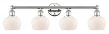  616-4W-PN-G91 - Fenton - 4 Light - 34 inch - Polished Nickel - Bath Vanity Light