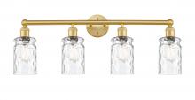  616-4W-SG-G352 - Candor - 4 Light - 32 inch - Satin Gold - Bath Vanity Light