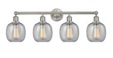  616-4W-SN-G104 - Belfast - 4 Light - 33 inch - Brushed Satin Nickel - Bath Vanity Light