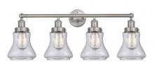  616-4W-SN-G192 - Bellmont - 4 Light - 33 inch - Brushed Satin Nickel - Bath Vanity Light