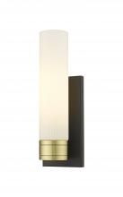  617-1W-BAB-G617-11SWH - Boreas - 1 Light - 5 inch - Black Antique Brass - Sconce