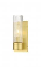  617-1W-SG-G617-8SCL - Boreas - 1 Light - 5 inch - Satin Gold - Sconce