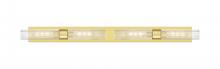  617L-4W-SG-G617-11SCL - Boreas - 4 Light - 51 inch - Satin Gold - Bath Vanity Light