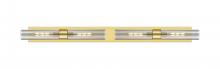  617L-4W-SG-G617-11SM - Boreas - 4 Light - 51 inch - Satin Gold - Bath Vanity Light