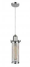  900-1P-PC-CE216-PC - Quincy Hall - 1 Light - 5 inch - Polished Chrome - Cord hung - Mini Pendant