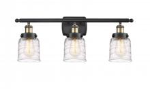  916-3W-BAB-G513 - Bell - 3 Light - 26 inch - Black Antique Brass - Bath Vanity Light