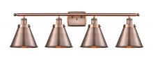  916-4W-AC-M13-AC - Appalachian - 4 Light - 36 inch - Antique Copper - Bath Vanity Light