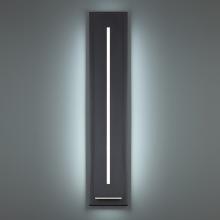  WS-W66236-40-BK - Midnight Outdoor Wall Sconce Light