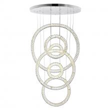  1046P34-6-601 - Celina LED Chandelier With Chrome Finish