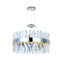  1220P24-601 - Glace LED Chandelier With Chrome Finish