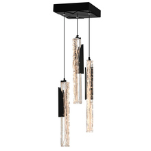  1586P8-3-101 - Valira Integrated LED Black Mini Pendant