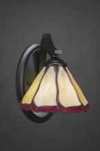  551-MB-9165 - Zilo Wall Sconce Shown In Matte Black Finish